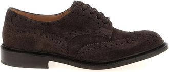 Trickers Bourton Su&egrave;de Veterschoenen - Heren - Nette schoenen - Bruin - 42 EU - Su&egrave;de - Schoenen