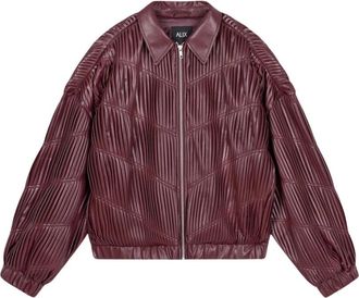 ALIX The Label Alix The Label, Dames, Jassen, Rood, Maat: XS Leer