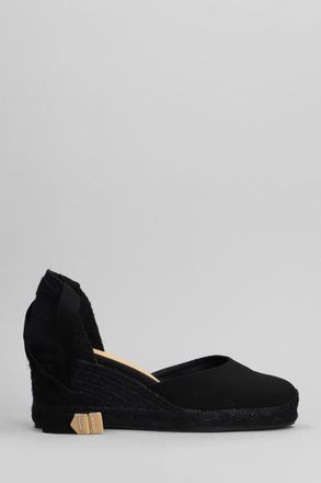 サンダル・ミュール CASTANER Women Sandals 20962100 NEGRO BLACK CASTAÑER SANDALS WEDGE SANDALS BIANCA BLACK WOMAN – Castañer
