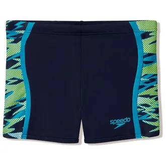 Speedo Hyperboom Splice Aquashort Badehose f&uuml;r Herren | blau