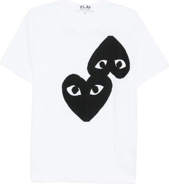 Comme Des Gar&ccedil;ons Comme des Garcons T-shirts en polos Wit - Dames - T-shirts - Wit - M - Nylon - Tops
