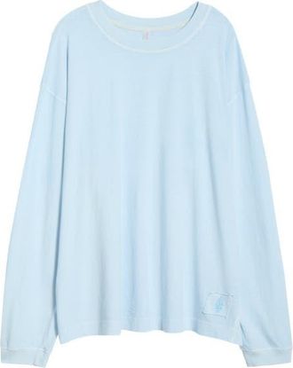 Free People FP Movement Hustle Layer Knit Top in Slate at Nordstrom, Size Medium Regular