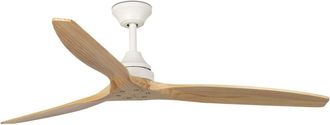 Faro Barcelona Ventilador sin luz madera de pino pino 152x152x32 cm