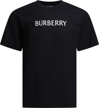 Burberry Cotton T-Shirt With Logo