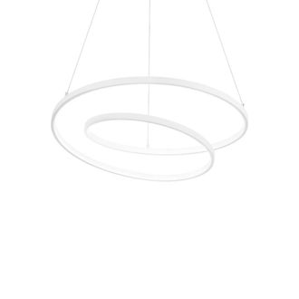 Netlighting Oz 60cm Integrated LED Pendant Ceiling Light White 4000K