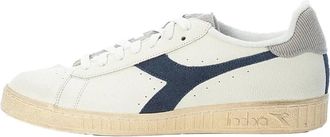 Diadora Sneakers, male, White, 11 1/2 UK, Vintage Tennis Style Trainers