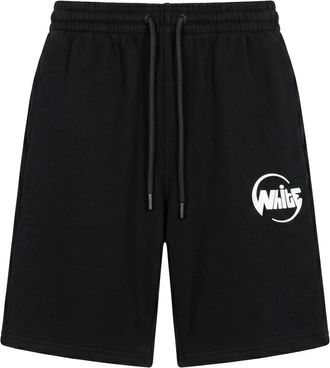 Off-white Lichte Katoenen Shorts - Heren - Korte Broeken - Zwart - XL - Katoen - Korte Broeken