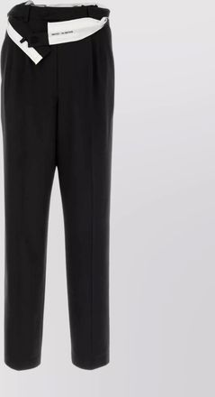 Magliano wide-leg pant with belt and pockets
