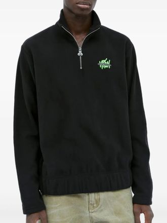 Carne Bollente Turn Around sweatshirt - unisex - Recycled Polyester - M - Black