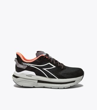 Diadora Womens Cellula Sneaker In Black Silver