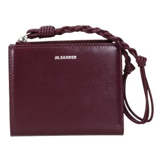 Jil Sander Cartera de Piel - Bags - Mujer - Rojo - ONE SIZE
