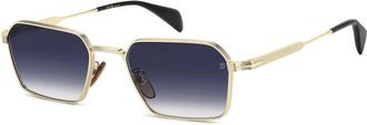 Eyewear by David Beckham DB 1245/S Zonnebril - Heren - Zonnebrillen - Geel - 53 MM - Accessoires