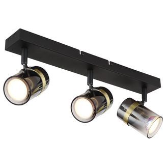 Globo Lighting Foco - Trabby - Negro - Metal - Foco De Superficie - Gu10 - Globo