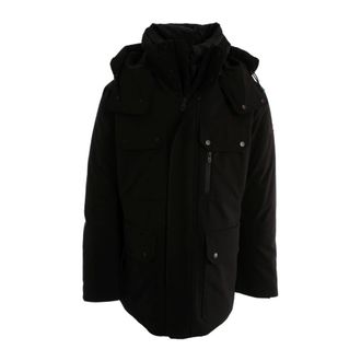 Peuterey Winter Jackets, male, Black, Size: XS Ebride TJ Jacket
