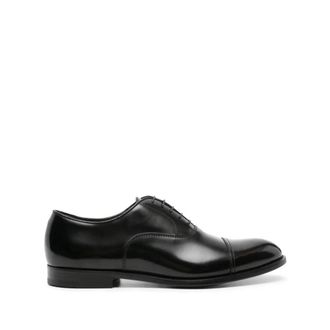 Doucal's Lace Up Oxford Schoenen - Heren - Nette schoenen - Zwart - 43 1/2 EU - Schoenen
