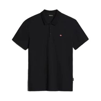 Napapijri Hombre, Camisetas, Negro, Talla: S
