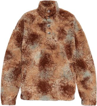 Alexander McQueen shearling jacket - Brown