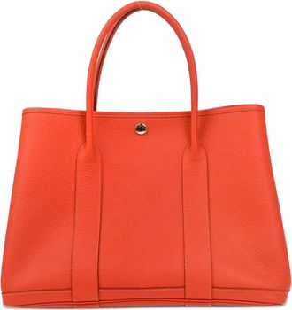 Hermès Borsa tote Country Garden Party 36 2014 - Rosso