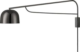 NORMANN COPENHAGEN Grant LED-Wandleuchte, 111 cm / schwarz