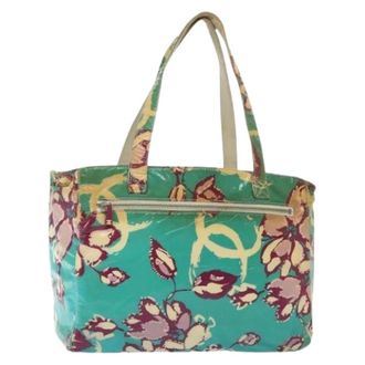 Chanel Pre-owned Tote Bags, female, Multicolor, Size: ONE SIZE Pre-owned Canvas chanel-bags