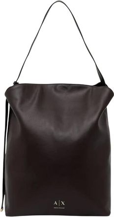 A|X Armani Exchange Bolso Hobo - Bags - Mujer - Marr&oacute;n - ONE SIZE