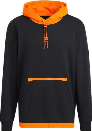 adidas Mens adidas neo Contrasting Colors Thicken Sports Pullover Black HD4634
