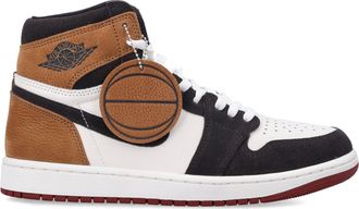 Nike Air Jordan High-Top Leather Suede Sneakers