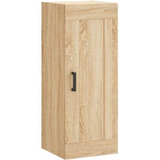 vidaXL Armadietto a Muro Rovere Sonoma 34,5x34x90 cm Legno Multistrato - Vidaxl