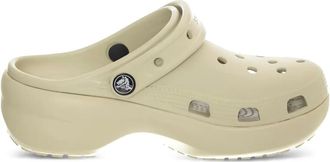 Crocs contoured platform clog sandals - unisex - Polyethylene vinyl acetate (PEVA)/Nylon/Rubber/Rubber - 5 - Neutrals