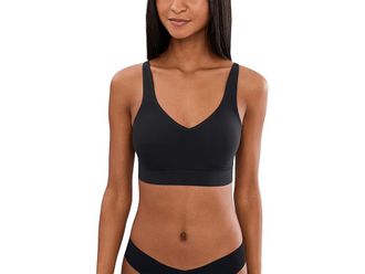 Wacoal Easy Like Sunday Wire Free Bra Womens Bra Black : 2XL (D/DD), Nylon/Spandex