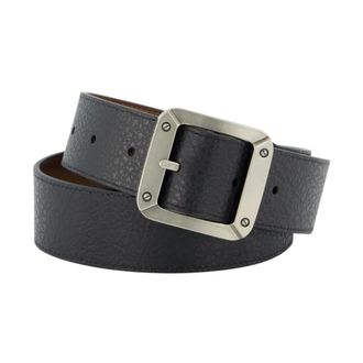 Acne Studios Reversible Leather Belt - unisex - Acne Studios - Belts - Black - L - Accessories