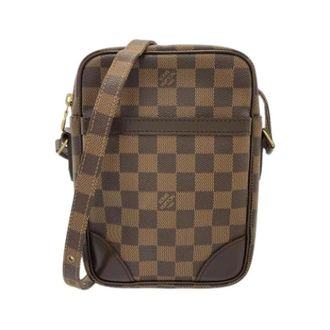 Louis Vuitton Pre-owned Cross Body Bags, male, Brown, Size: ONE SIZE Pre-owned Danube Shoulder Bag