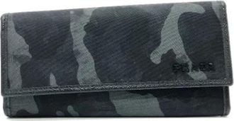 Prada Pre-owned Nylon wallets - Dames - Vintage Accessoires - Zwart - ONE Size - Nylon - Vintage