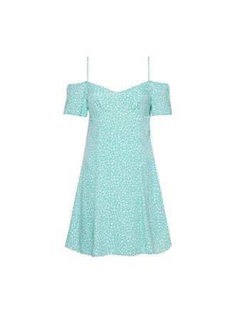 Calvin Klein Jeans Calvin Klein damesjurk met off-the-shoulder design