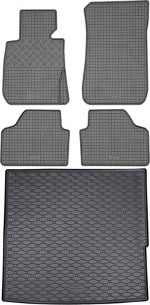 OEM Juego De Alfombrillas De Goma Para Coche Y Alfombrilla Para Maletero Para Bmw X1 E84 Suv (octubre De 2009 A Septiembre De 2015)