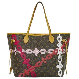 Louis Vuitton Pre-owned Tote Bags, female, Multicolor, Size: ONE SIZE Pre-owned Neverfull NM Tote