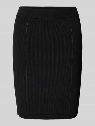 Guess Minirock in Ripp-Optik Modell MALIA in BLACK, Gr&ouml;&szlig;e M