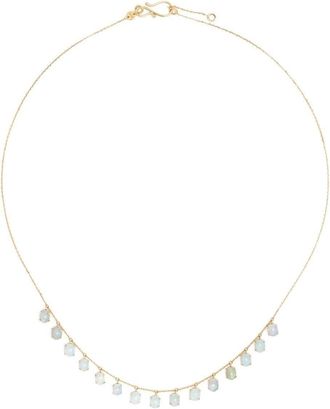 WHITEbIRD 18kt yellow gold Dancing Drops opal necklace - women - 18kt Yellow Gold/Opal - 43