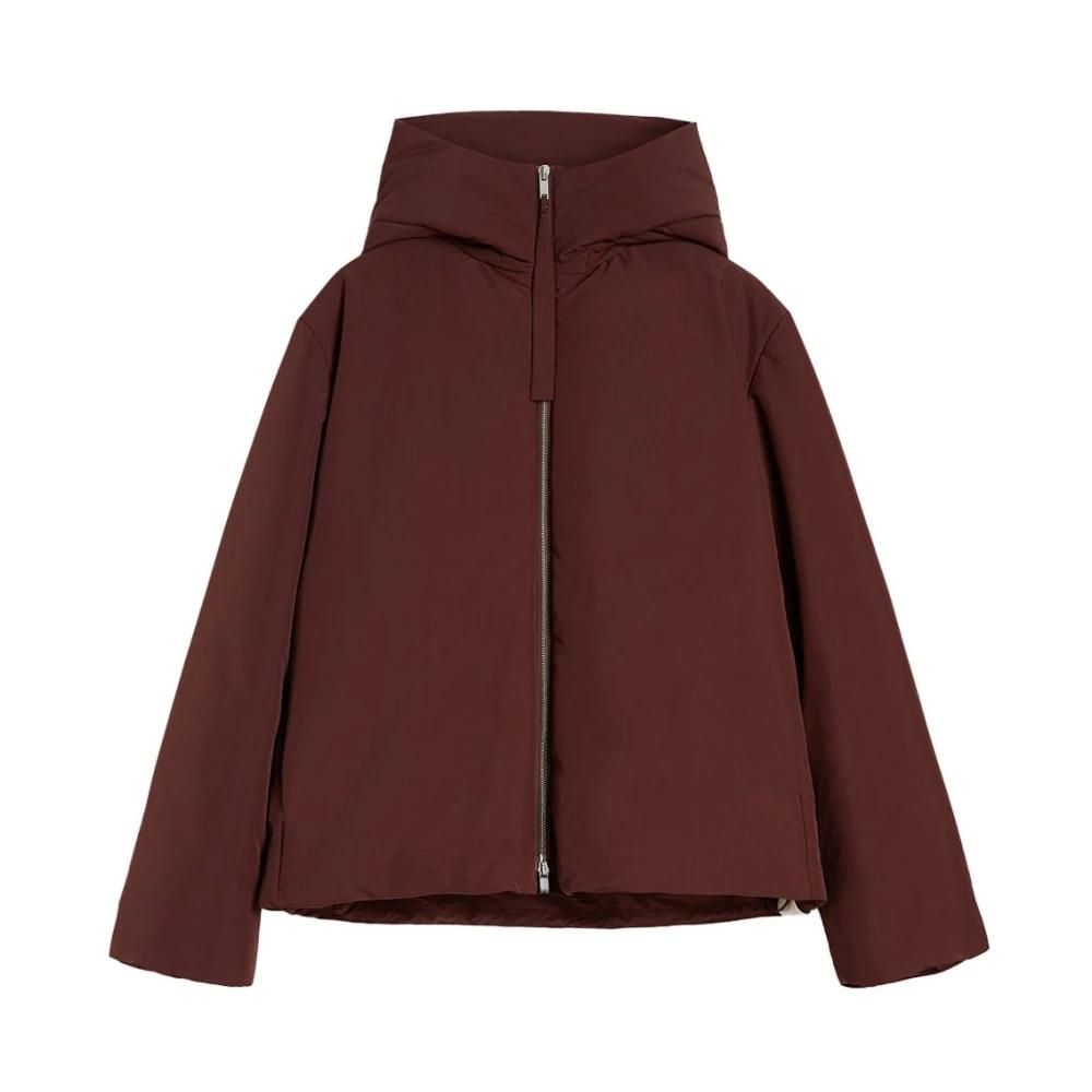 Jil Sander Gefütterte Kapuzenjacke Braun ab € auf