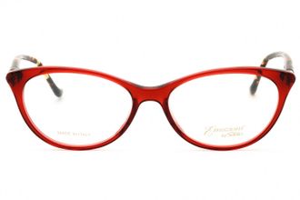 Emozioni EM8502 Oval Plastic Frame Eyeglasses - Red