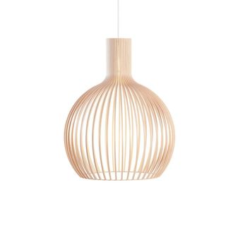 Secto Design Octo Small 4241 Pendelleuchte, &Oslash; 45 x H 55 cm, Birke