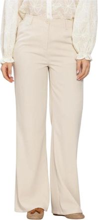 Ydence Ydence, Broeken, Dames, Beige, S, Polyester, Pants Solange