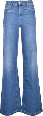 Liu Jo Dames, Jeans, Blauw, Maat: W25 Katoen