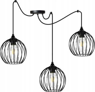 OEM L&aacute;mpara Colgante Ara&ntilde;a Moderna, Techo De Alambre