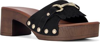 Azalea Wang Epsilon Platform Sandal in Black at Nordstrom, Size 10