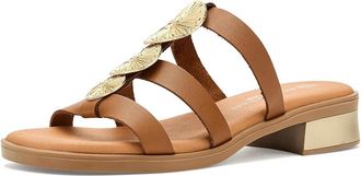 Eric Michael Inka Womens Sandals Tan : EU 40 (US Womens 9.5-10) M (B), Leather