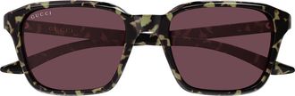 Gucci Sunglasses Gg2078 S 003 Brown/Red Men