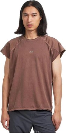 Oakley Latitude Veil Tank Top - Heren - Tops zonder mouwen - Bruin - L - Katoen - Tops