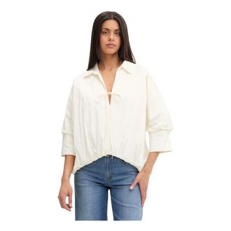 Vicolo Mujer, Blusas y Camisas, Beige, Talla: L