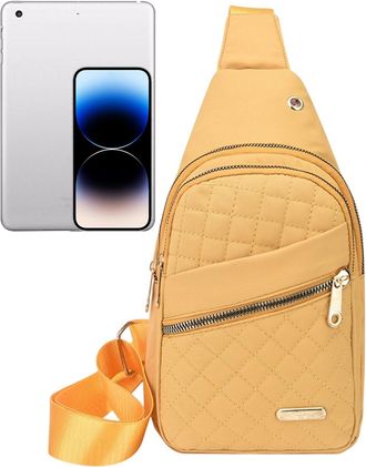 Generic Women Sling Bag - Casual Sling Pouch Backpack, Adjustable Strap Lightweight Shoulder Front Pack, Running Walking Hiking Travel Activities, Daily Commu